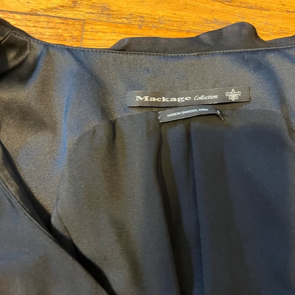 Elegant Mackage dress ,combination silk and polyester size XS - Picture 4 of 10